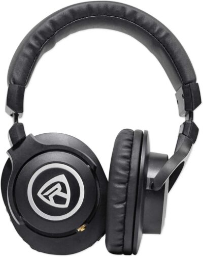 Audiosavings Bundle: Novation Circuit Rhythm Beatmaking Sampler Groovebox/Drum Machine/Sequencer Bundle with Rockville PRO-M50 Studio Headphones w/Detachable Coil Cable, Case+Extra Ear Pad (2 Items)