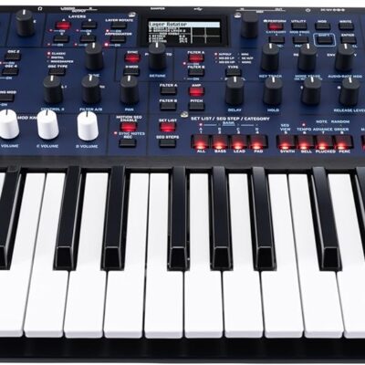 71H2R7rRRL. AC SL1500 Korg multipoly Analog Modeling Synthesizer w/Four Oscillators, 60 Voices and built-in KAOSS Pad
