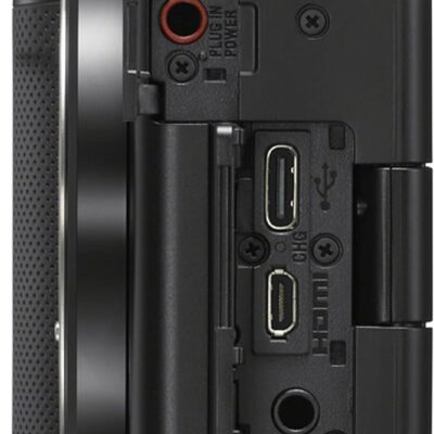 Sony ZV-E10 Mirrorless Camera with 16-50mm Lens + 2pcs 64GB Memory + LED Video Light + Case+ Tripod + Steady Grip Pod + Filters + Macro + 2X Lens + 2X Batteries + More (40pc Bundle) (Renewed)