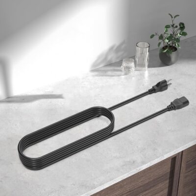 UL 6ft AC Power Cord for Sequential OB-6 49-Key 6-Voice Polyphonic Synthesizer