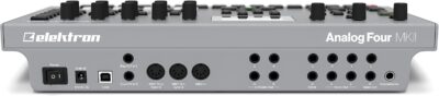 Elektron Analog Four MKII 4-Voice Analog Desktop Synthesizer and CV Sequencer