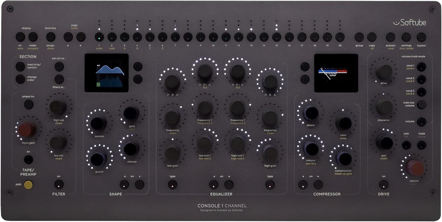 Softube Console 1 Channel Mk III DAW Controller – DAW controller