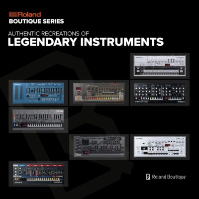 ROLAND JD-08 Sound Module Boutique Synthesizer – Compact, Modern Reissue of the Legendary ROLAND JD-800 from the 90s with New Effects, Polyphonic Sequencer, and More,Black