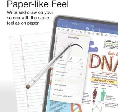 BoxWave Screen Protector Compatible with QSC TouchMix – 16 – ClearTouch Anti-Glare (2-Pack), Anti-Fingerprint Matte Film Skin