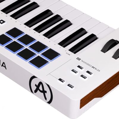 Arturia KeyLab Essential mk3 — 49 Key USB MIDI Keyboard Controller with Analog Lab V Software Included