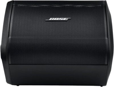 71KIt0ftBwL. AC SL1200 Bose S1 Pro+ Portable Wireless PA System with Bluetooth, Black, Bundle with 1/4 Wireless Instrument Transmitter, XLR Wireless Mic/Line Transmitter & 15 H&A Value