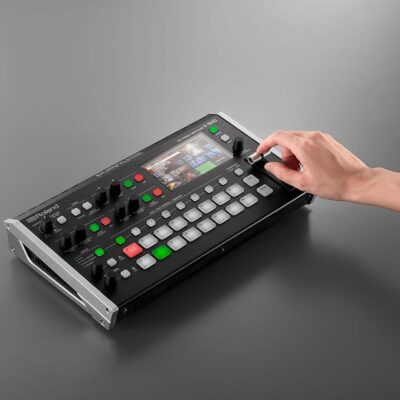 Roland V-8HD | HD Video Switcher for Live Events, Streaming & Corporate Presentations | Mix 8 HDMI Sources | 5-Layer Effects & Keying Engine | Built-in Multi-Viewer Display
