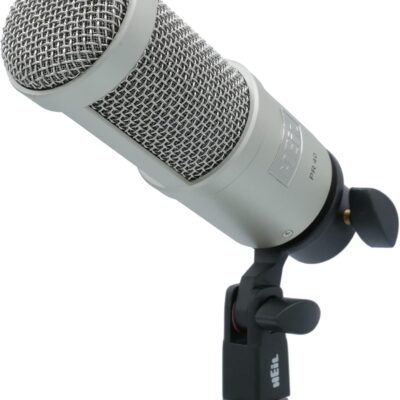 71M2ZqbUprL. AC SL1500 Heil PR 40 Dynamic Microphone for Streaming, Podcast, Recording, and Broadcast, XLR Microphone for Live Music, Wide Frequency Response, Smooth Sound, Superior Rear Noise Rejection – Champagne
