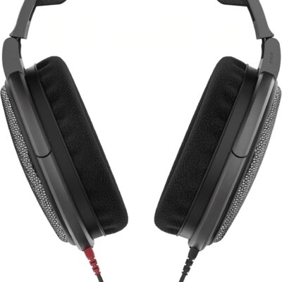 Sennheiser HD 600 – Audiophile Open-Back Dynamic Wired Headphones Over Ear with Natural Soundstage and Premium Comfort for Music Lovers, Open Metal Earpiece Covers, Black