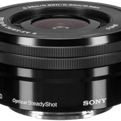 Sony ZV-E10 Mirrorless Camera with 16-50mm Lens, 128GB Extreem Speed Memory,.43 Wide Angle & 2X Lenses, Case. Tripod, Filters, Hood, Grip,Spare Battery & Charger, Editing Software Kit -Deluxe Bundle