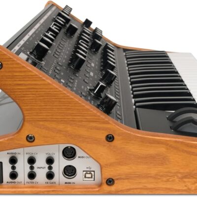 MOOG Subsequent 37 Paraphonic Analog Synthesizer and MIDI Keyboard with 37 Semi Weighted Keys, Headphone Amp, 256 Presets, Screen and Software Editor