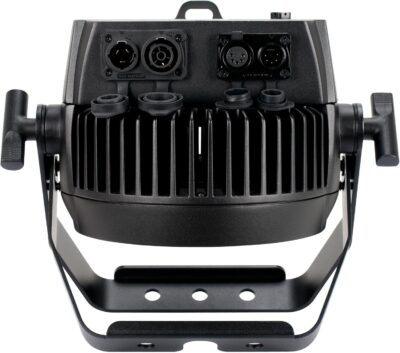 Audiosavings Bundle: American DJ ADJ 12P HEX IP 65 Outdoor RGBAW + UV LED DMX Par Can Wash Up-Light (8 Items)