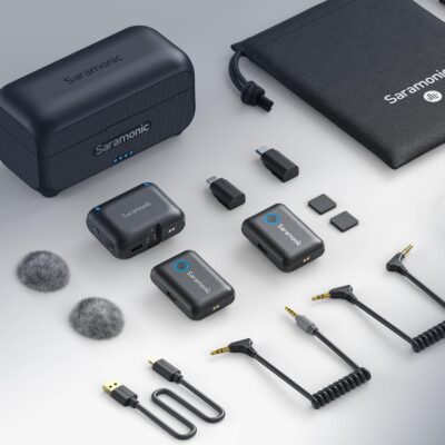 71O7p4YRjGL. AC SL1500 Saramonic BLINK500B2+ Wireless Lavalier Microphone for iPhone/Camera/Android, Detail-Rich Audio, 40h Battery Life, Clip on Wireless Lapel Mic for Live Streaming Video Conference Recording