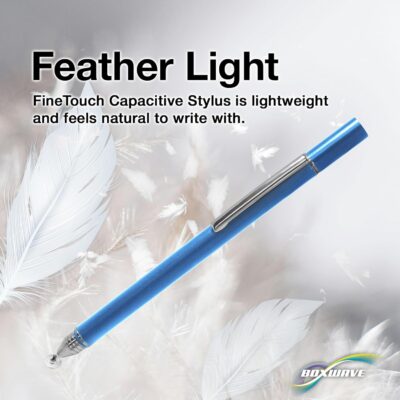 BoxWave Stylus Pen Compatible with DiGiCo Quantum 338 Digital Mixing Console – FineTouch Capacitive Stylus, Super Precise Stylus Pen – Lunar Blue