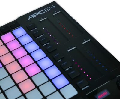 71Okh7YBpQL. AC SL1500 Akai Professional APC64 Ableton MIDI Controller with 8 Touch Strips, Step Sequencer, 64 RGB Velocity-Sensitive Pads, CV Gates, MIDI In and Out, USB-C