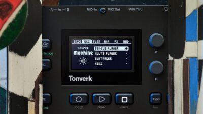 Elektron Tonverk Polyphonic Multisampler & Audio Processor w/ 16 Tracks, Subtracks, and Auto Sampler