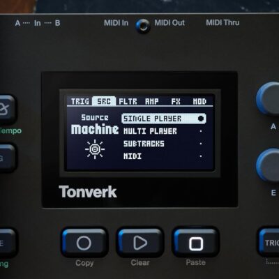 Elektron Tonverk Polyphonic Multisampler & Audio Processor w/ 16 Tracks, Subtracks, and Auto Sampler