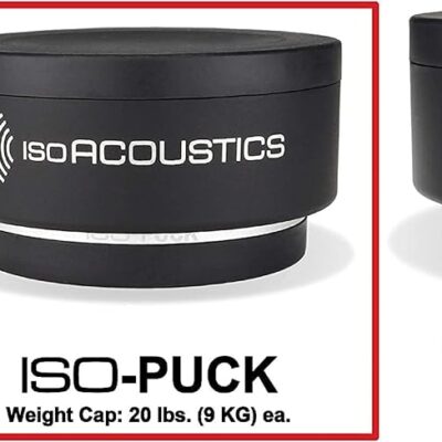 71PZwSZbYaS. AC SL1500 IsoAcoustics Iso-Puck Series Acoustic Isolators (Iso-Puck, 20 lbs max/Unit, 2-Pack)