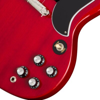 Epiphone Inspired by Gibson SG Special P-90, Cherry with Bag