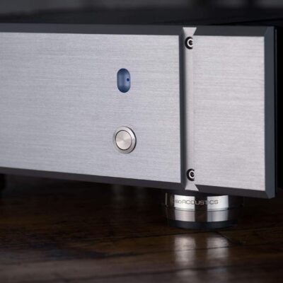 IsoAcoustics Orea Series Audio Equipment Isolators (Bordeaux – 32 lbs Max/pc)