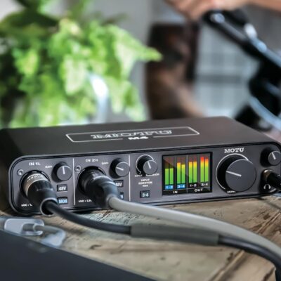 MOTU M4 4×4 USB-C Audio Interface