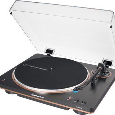 Audio-Technica AT-LP70XBT Wireless Turntable (Black/Bronze)