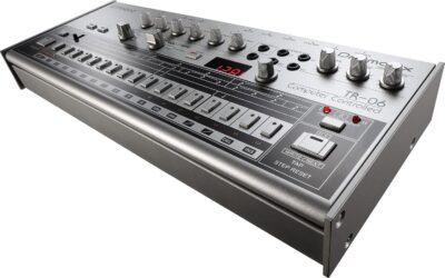 Roland TR-06 Boutique Rhythm Machine Bundle with MIDI Cable and 4 AA Batteries