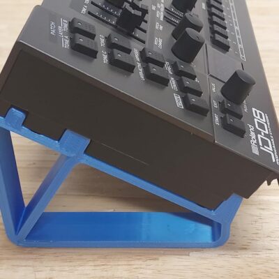 71RFzwg8PwL. AC SL1500 Made in USA 30 Degree Angled Electric Blue Color Stands For the Roland Boutique TR-06 TR-08 TR-09 Drum Machines VP-03 Vocoders