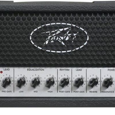 Peavey 6505 MH Mini Head Electric Guitar 20W Tube Amp Amplifier w/Mic & Stand