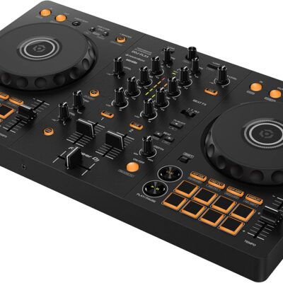 71S4JLCP8RL. AC SL1500 Pioneer DJ DDJ-FLX4 2-deck Rekordbox and Serato DJ Controller – Graphite