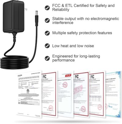 AC Adapter for Charging Reloop Digital Jockey 2 Interface III 3 Master Edition Terminal Mix 2 4 8 Mix2 Serato DJ Controller mix4 mix8 terminalmix4 terminalmix8 6VDC 6.0V Power Supply Mains