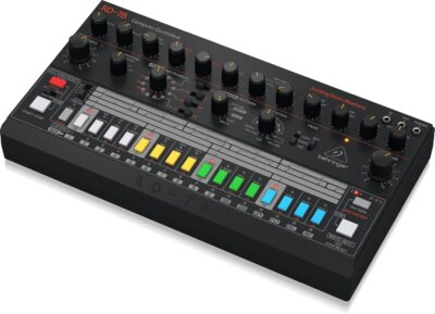 Behringer RD-78 Classic Analog Drum Machine with 15 Drum Sounds, 34 Rhythm Presets, 16-Step Sequencer for Music Production and Live Performance