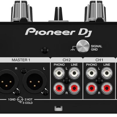 Pioneer DJ DJM-250MK2 2-Channel DJ Mixer,Black