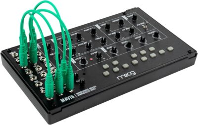 71TWGoFvR6L. AC SL1500 MOOG Mavis – Standalone Semi-Modular Analog Synthesizer Kit with Keyboard; Analog Oscillator, Filter, Envelope Generator; Wavefolder; and Dust Cover