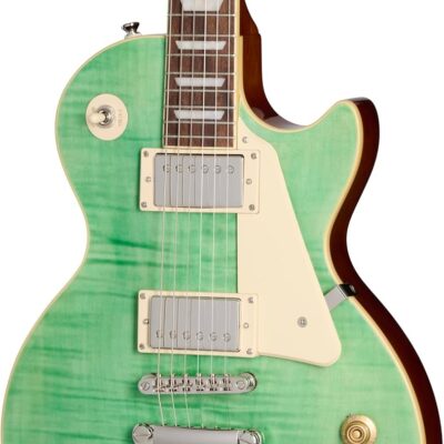 71TnpEiqbiL. AC SL1500 Epiphone Inspired by Gibson Les Paul Standard 50s, Seafoam Green with Bag
