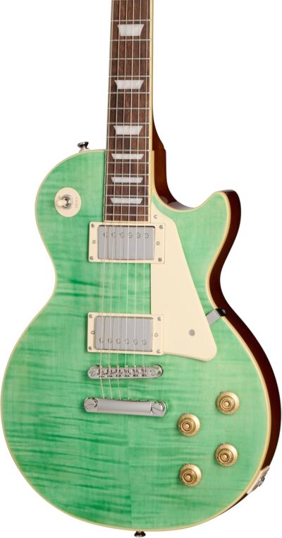 71TnpEiqbiL. AC SL1500 Epiphone Inspired by Gibson Les Paul Standard 50s, Seafoam Green with Bag