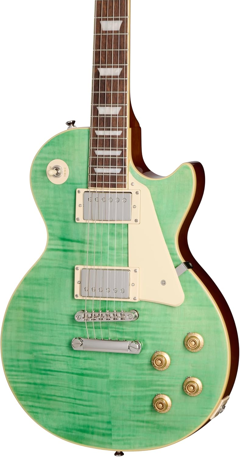 Epiphone Inspired by Gibson Les Paul Standard 50s, Seafoam Green with Bag