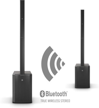 LD Systems Maui 44 G2 Powered Column Array Speaker System with Subwoofer,Black