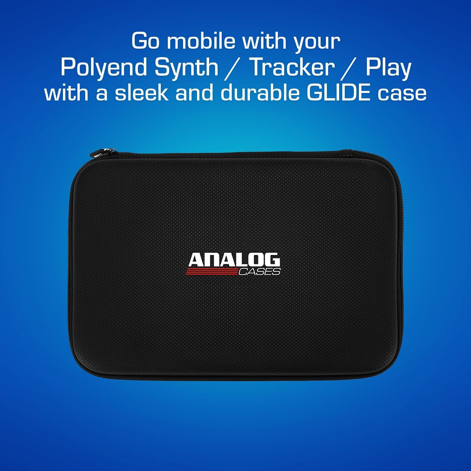 ANALOG CASES Polyend Synth/Tracker+ / Play Case – Custom-Fitted Compact GLIDE Case for Travel