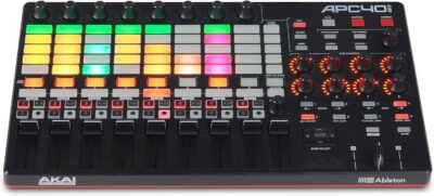 71UgcTLRsuL. AC SL1500 Akai Professional APC40 MKII – USB MIDI Controller for 1 to 1 Mapping with Ableton Live Lite with 5×8 Clip Launch Matrix, Knobs and Faders, Pro Software Suite Included
