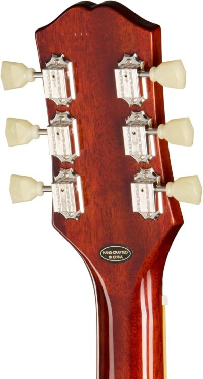 Epiphone Inspired by Gibson Les Paul Standard 50s Figured, Washed Cherry Sunburst with Bag