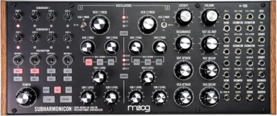 71WGWi I 7L. AC SL1500 MOOG Subharmonicon Semi-Modular Analog Polyrhythmic Synthesizer with Dual Sequencer, MIDI, and Patch Bay