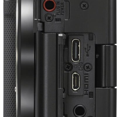 Sony ZV-E10 Mirrorless Camera with 16-50mm Lens, 128GB Extreem Speed Memory,.43 Wide Angle & 2X Lenses, Case. Tripod, Filters, Hood, Grip,Spare Battery & Charger, Editing Software Kit -Deluxe Bundle