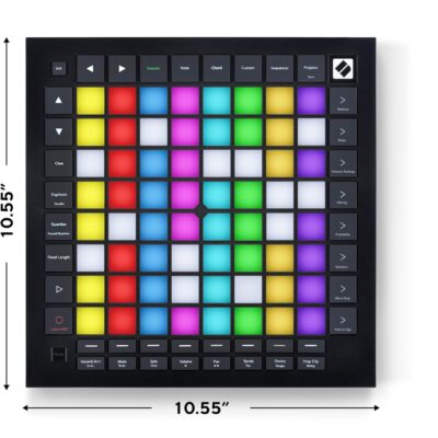 71Wra0JGSBL. AC SL1500 Novation Launchpad Pro MK3, MIDI 64-Grid Controller and Sequencer for Ableton Live, Logic Pro and Hardware, 64 Sensitive RGB Pads, Dynamic Note Playing, Chord and Scale Modes