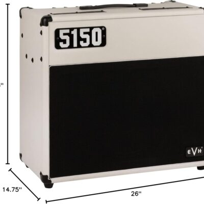 EVH 5150 Iconic Series 40-watt 1 x 12-inch Tube Combo Amp – Ivory