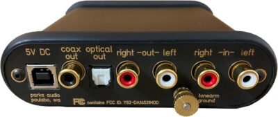 Waxwing Phono DSP Preamp from Parks Audio with Magic, Optical Out & Full App Control