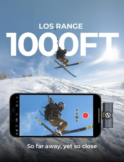 71XiSxX Q6L. AC SL1500 1774019369 6488 Hollyland Lark M2 Wireless Microphone for iPhone15/16/17&Android, USB C Mini Lapel Microphone Wireless, 1000ft Range, Hi-Fi Audio, Noise Cancellation, 30H Battery for Video Recording, Streaming