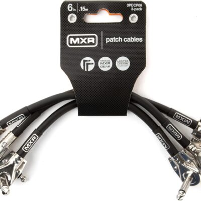 JHS Pedals Morning Glory V4 Overdrive Guitar Effects Pedal and MXR Patch Cables (3 Pack)