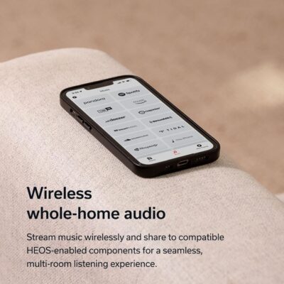 Denon AVR-S970H 8K Ultra HD 7.2 Channel (90W X 7) AV Home Audio Receiver, Built for Gaming, Music Streaming, 3D Audio & Video, Alexa + HEOS, Black, Bluetooth Amplifier