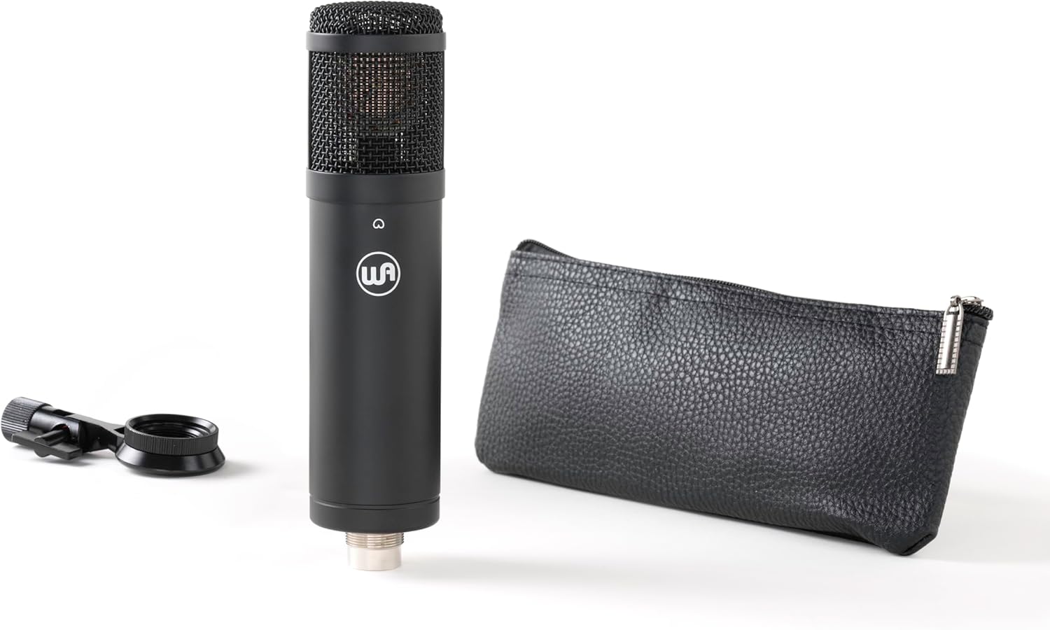 Warm Audio WA-47jr SE Large-Diaphragm Cardioid Condenser Microphone, Vintage-Inspired, Rich Analog Studio Sound for Vocals & Instruments, Black (XLR)